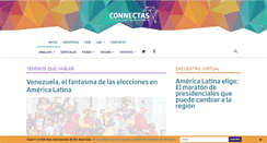 Desktop Screenshot of connectas.org